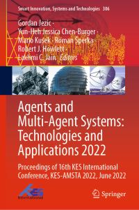 Book Cover for Agents and Multi-Agent Systems by KESAMSTA Conference