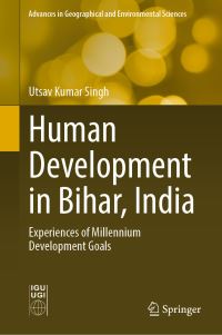 Book Cover for Human Development in Bihar, India by Utsav Kumar Singh