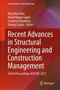 Book Cover for Recent Advances in Structural Engineering and Construction Management by Materials and Construction International Conference on Structures