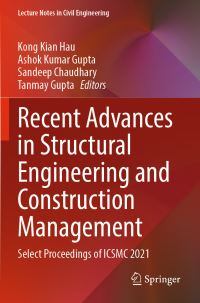 Book Cover for Recent Advances in Structural Engineering and Construction Management by Materials and Construction International Conference on Structures