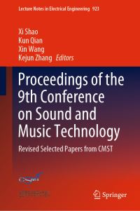 Book Cover for Proceedings of the 9th Conference on Sound and Music Technology by Conference on Sound and Music Technology