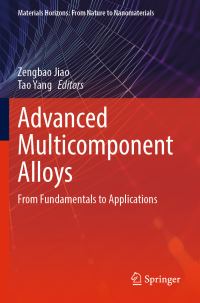 Book Cover for Advanced Multicomponent Alloys by Zengbao Jiao, Tao Yang