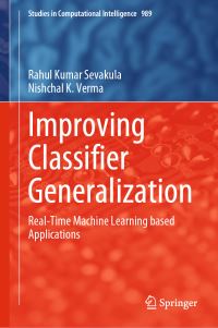 Book Cover for Improving Classifier Generalization by Rahul Kumar Sevakula, Nishchal K Verma