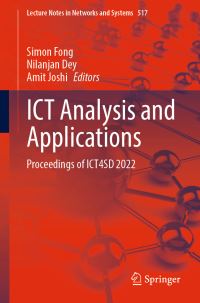 Book Cover for ICT Analysis and Applications by International Conference on ICT for Sustainable Development
