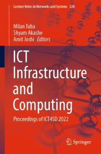 Book Cover for ICT Infrastructure and Computing by International Conference on Infrastructure and Computing for Sustainable Development