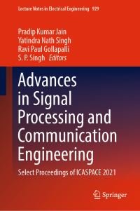 Book Cover for Advances in Signal Processing and Communication Engineering by International Conference on Advances in Signal Processing and Communication Engineering