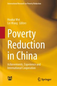 Book Cover for Poverty Reduction in China by Houkai Wei, Lei Wang