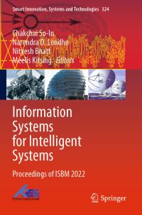 Book Cover for Information Systems for Intelligent Systems by World Conference on Information Systems for Business Management
