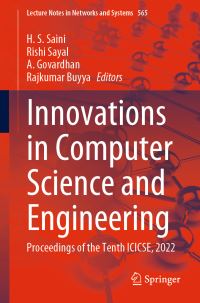 Book Cover for Innovations in Computer Science and Engineering by International Conference on Innovations in Computer Science and Engineering, Guru Nanak Institutions
