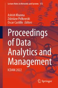 Book Cover for Proceedings of Data Analytics and Management by International Conference on Data Analytics and Management