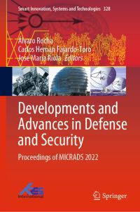 Book Cover for Developments and Advances in Defense and Security by Multidisciplinary international Conference of Reserach Applied to Defense and Security