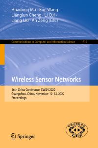 Book Cover for Wireless Sensor Networks by CWSN Conference