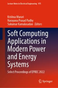 Book Cover for Soft Computing Applications in Modern Power and Energy Systems by EPREC Conference
