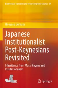 Book Cover for Japanese Institutionalist Post-Keynesians Revisited by Hiroyasu Uemura