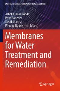 Book Cover for Membranes for Water Treatment and Remediation by Ashok Kumar, Priya R Banerjee, Swati Sharma, Phuong NguyenTri