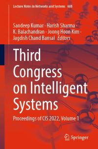Book Cover for Third Congress on Intelligent Systems Volume 1 by Congress on Intelligent Systems