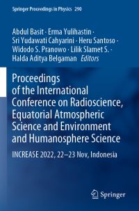 Book Cover for Proceedings of the International Conference on Radioscience, Equatorial Atmospheric Science and Environment and Humanosphere Science by Equatorial Atmospheric Science and Environment and Humanosphere Science International Conference on Radioscience