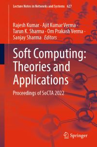 Book Cover for Soft Computing by International Conference on Soft Computing Theories and Applications, Himachal Pradesh University