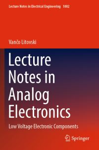 Book Cover for Lecture Notes in Analog Electronics by V Litovski