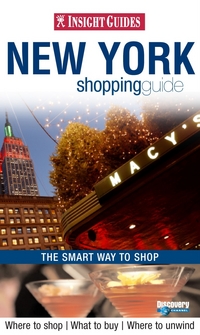 Book Cover for New York Shopping Guide by 