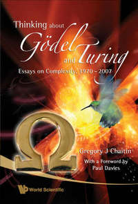Book Cover for Thinking About Gödel And Turing by Gregory J Chaitin