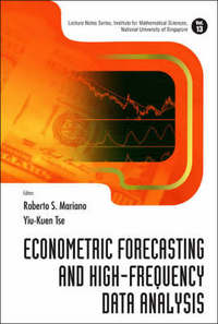 Book Cover for Econometric Forecasting and High-Frequency Data Analysis by Roberto S Mariano, Yiu Kuen Tse, National University of Singapore