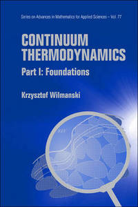 Book Cover for Continuum Thermodynamics by Krzysztof WilmaÔnski