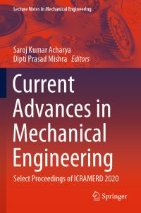 Book Cover for Current Advances in Mechanical Engineering by International Conference on Recent Advances in Mechanical Engineering Research and Development