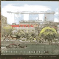Book Cover for Scenes of Singapore by Kwee Horng Foo