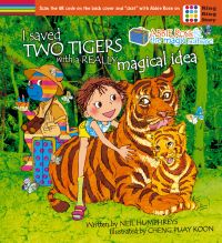 Book Cover for I Saved Two Tigers With a Really Magical Idea by Neil Humphreys
