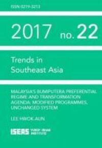 Book Cover for Malaysia's Bumiputera Preferential Regime and Transformation Agenda by Hwok Aun Lee