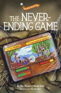 Book Cover for The Never-Ending Game by Mo Dirani, Hwee Goh