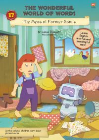 Book Cover for The Mess at Farmer Sam's by Lubna Alsagoff