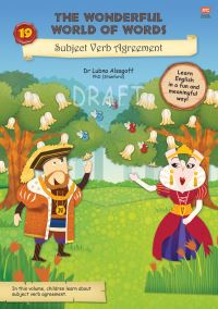 Book Cover for King Noun and Queen Verb Agree by Lubna Alsagoff