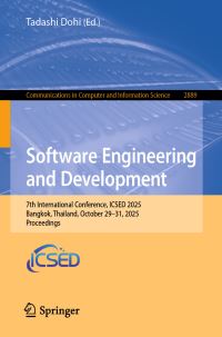 Book Cover for Software Engineering and Development by 