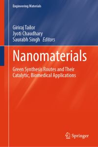 Book Cover for Nanomaterials by Giriraj Tailor, Jyoti Chaudhary, Saurabh Singh