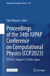 Book Cover for Proceedings of the 34th IUPAP Conference on Computational Physics by Yuko Okamoto