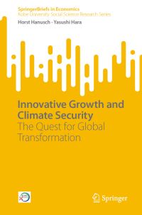 Book Cover for Innovative Growth and Climate Security Kobe University Social Science Research Series by Horst Hanusch, Yasushi Hara