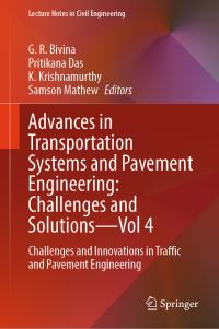 Book Cover for Advances in Transportation Systems and Pavement Engineering Vol. 4 Challenges and Innovations in Traffic and Pavement Engineering by International Conference on Transportation Systems Engineering and Management
