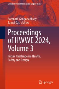 Book Cover for Proceedings of HWWE 2024, Volume 3 by Somnath Gangopadhyay, Tamal Das