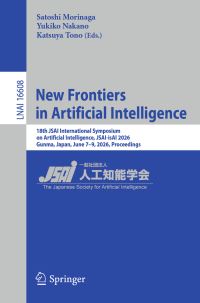 Book Cover for New Frontiers in Artificial Intelligence by JSAI International Symposium on Artificial Intelligence