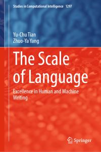 Book Cover for The Scale of Language by YuChu Tian, ZhuoYa Yang