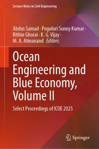 Book Cover for Ocean Engineering and Blue Economy, Volume II by Abdus Samad, Poguluri Sunny Kumar, Bithin Ghorai, K G Vijay, M A Atmanand
