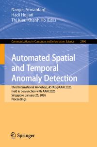 Book Cover for Automated Spatial and Temporal Anomaly Detection by Narges Armanfard, Hadi Hojjati, Thi Kieu Khanh Ho