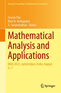 Book Cover for Mathematical Analysis and Applications by International Conference on Mathematical Analysis and Applications, National Institute of Technology