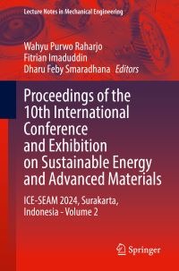Book Cover for Proceedings of the 10th International Conference and Exhibition on Sustainable Energy and Advanced Materials Volume 2 by International Conference and Exhibition on Sustainable Energy and Advanced Materials