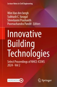 Book Cover for Innovative Building Technologies Volume 2 by International Conference on New Horizons in Civil Engineering  Innovative Civil Engineering Materials and Systems