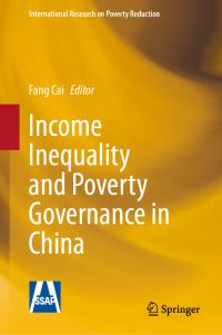 Book Cover for Income Inequality and Poverty Governance in China by Fang Cai