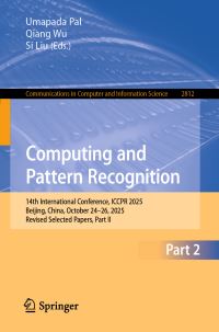 Book Cover for Computing and Pattern Recognition by Umapada Pal, Qiang Wu, Si Liu