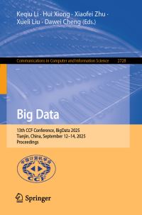 Book Cover for Big Data by CCF Conference on BigData